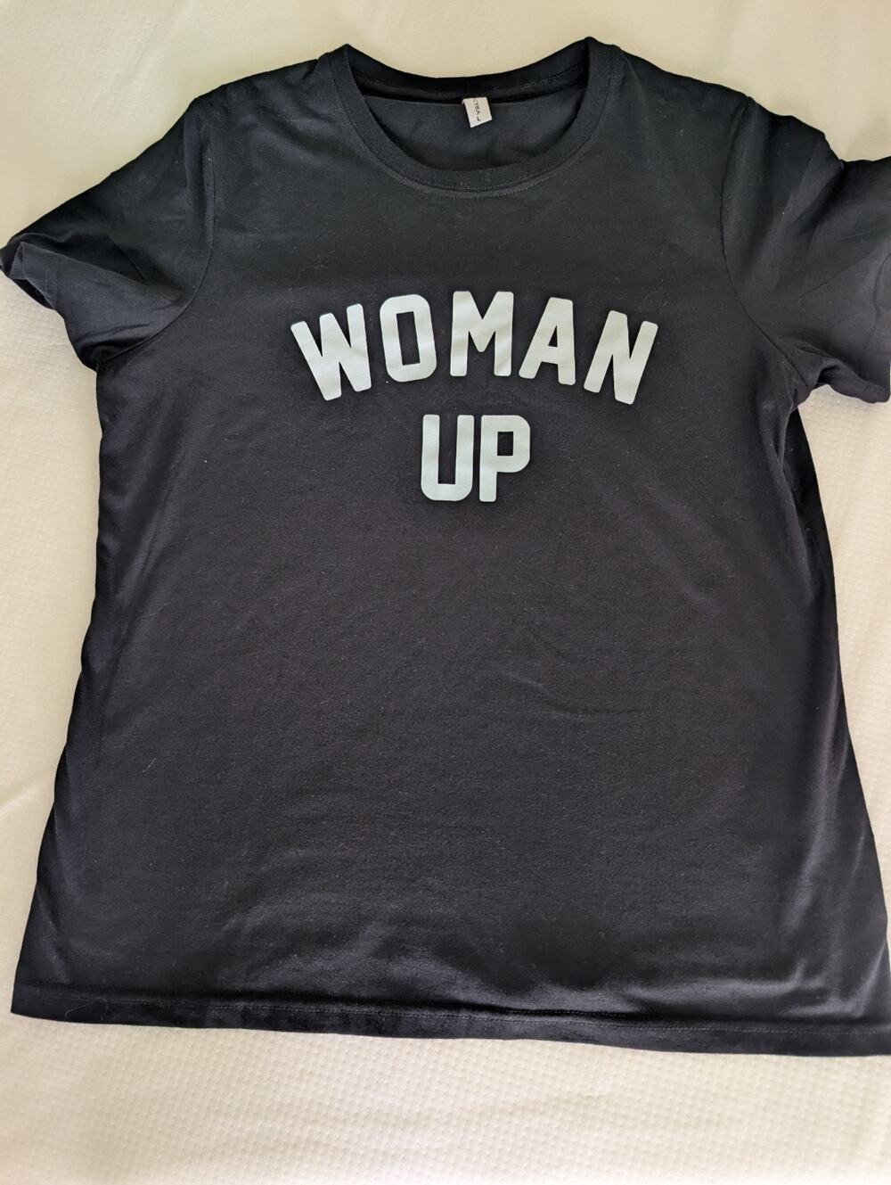 CHICYEA WOMAN UP T-SHIRT - FEMINIST COOL FUNNY LADIES UNISEX WOMEN MUM SISTER